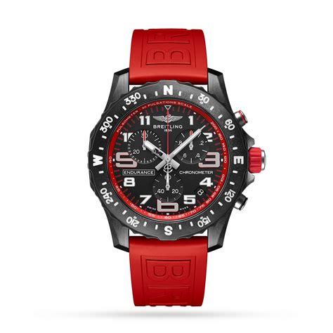 breitling red strap|Breitling straps for men.